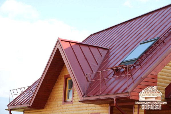Сучасна покрівля для дерев'яного будинку №11