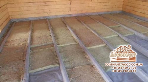 «Утеплення дерев’яних будівель» Облаштування міжповерхових перекриттів в дерев’яному будинку №6