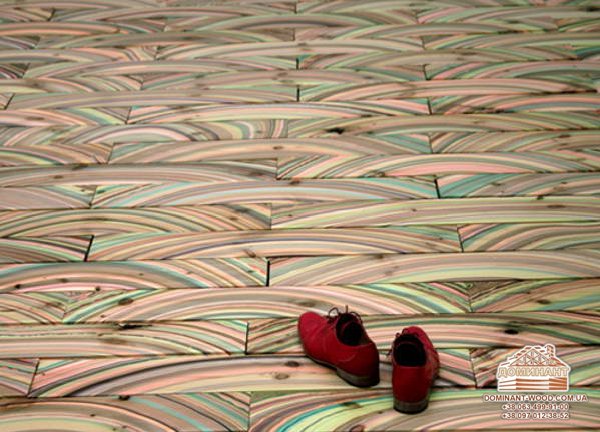 Облаштування підлоги і підлогове покриття в будинку з бруса №10