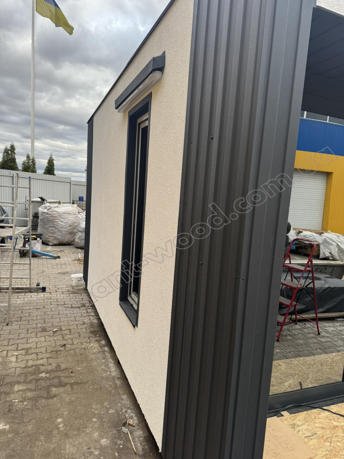 Готовая секция модульного дома