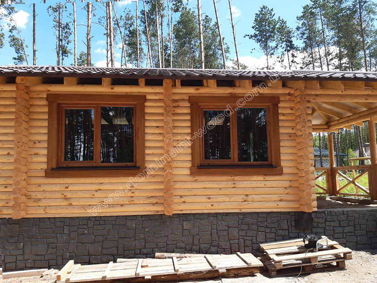 дерев'яна лазня