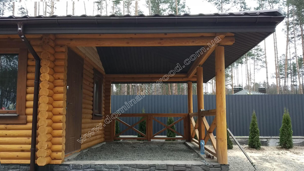 дерев'яна лазня