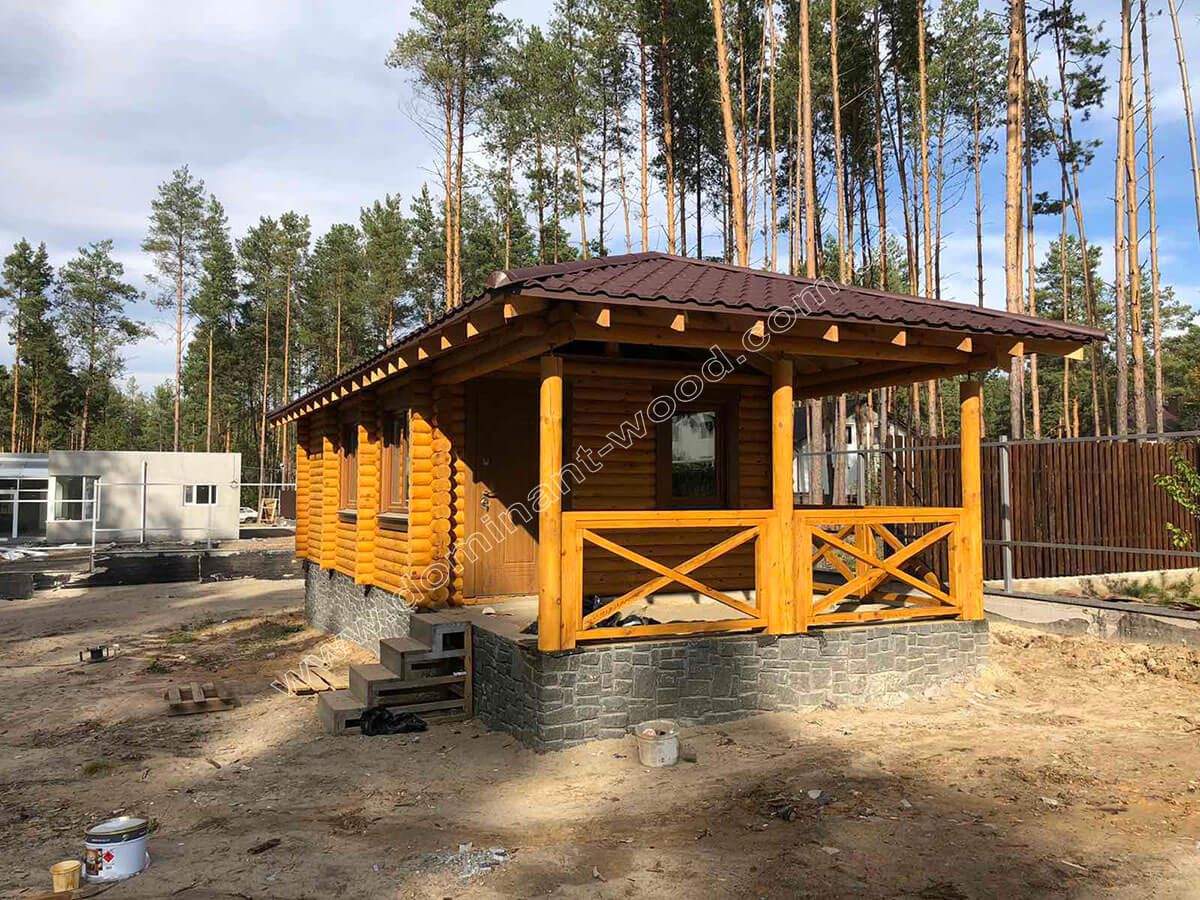 дерев'яна лазня