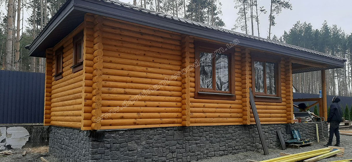 дерев'яна лазня