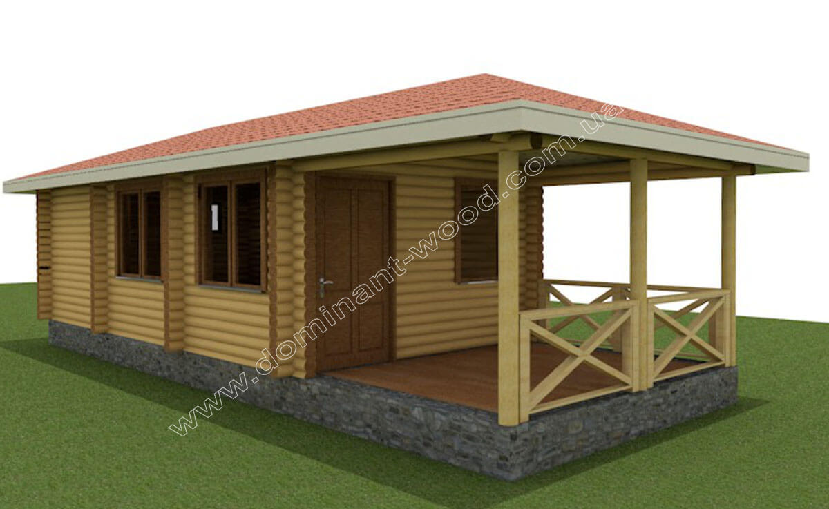 дерев'яна лазня