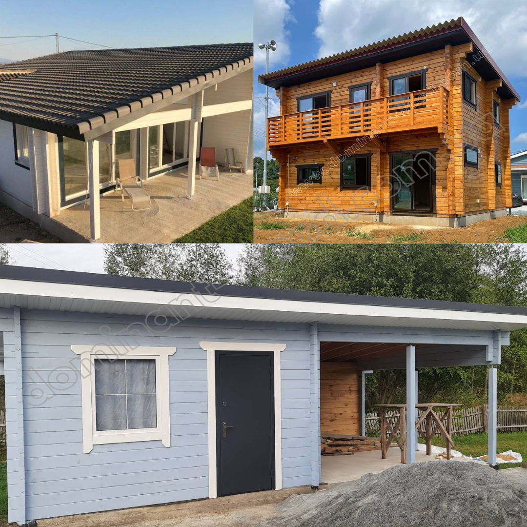 Дома «Доминант» с односкатной крышей