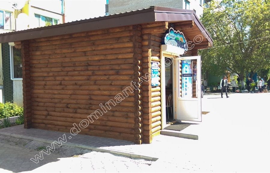 Крамниця зі зрубу - модно, вигідно, надійно!