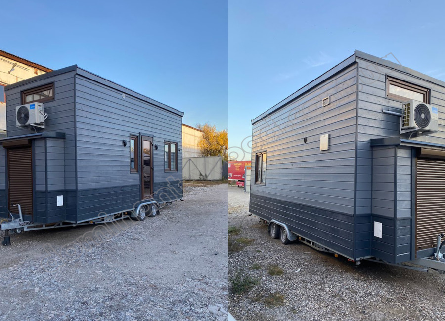 Мобільний будиночок в Німеччині готовий до подорожей!