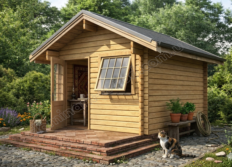 Господарський будиночок для весняного порядку: ідеї практичних проєктів